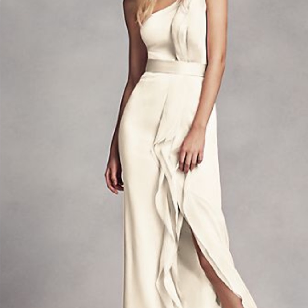 Vera Wang Bridesmaid Dress In Ivory